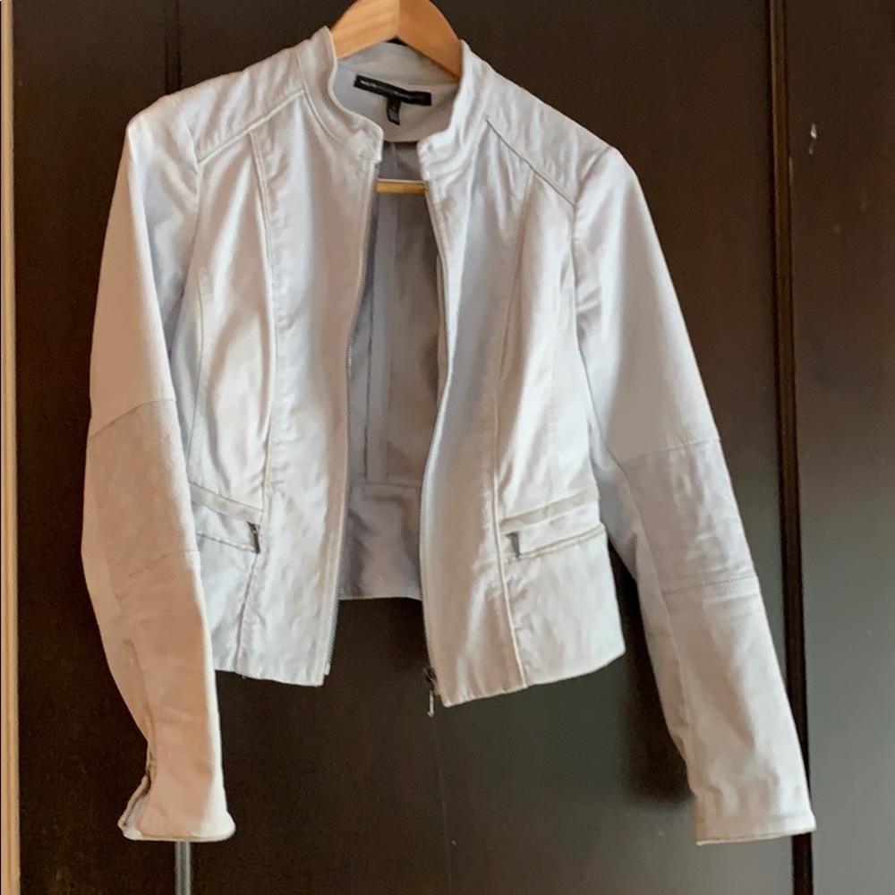 Grey faux-velvet jacket/blazer